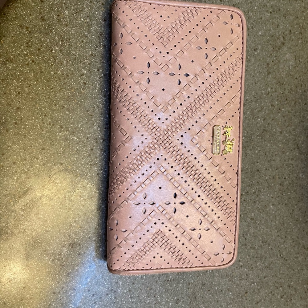 Coach Pink Wallet
